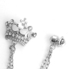 Picture of Pin Brooches Crown Cross Clear Rhinestone 14cm x 3.1cm, 1 Piece
