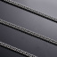 Image de Colliers en Acier Titane Argent Mat 50cm Long, 1 Pièce
