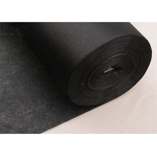 Picture of 100cm 45g Black Non-woven Fabric Interlinings Iron On Sewing Patchwork Single-sided Adhesive Lining Mask DIY Supplies 1Piece