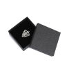 Picture of Kraft Paper Jewelry Gift Boxes Square Black 9cm x 9cm , 1 Piece
