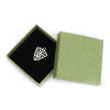 Picture of Paper Jewelry Gift Boxes Square Green 9.2cm x 9.2cm , 1 Piece
