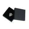 Picture of Kraft Paper Jewelry Gift Boxes Square Black 92mm x 92mm , 1 Piece