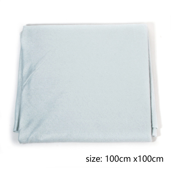 Picture of 1 M Cotton Nonwovens Fabric DIY Handmade Sewing Craft Materials French Gray 100cm x 100cm