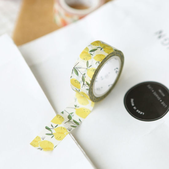 Picture of Adhesive Tape Yellow 1 Piece
