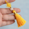 Picture of 1 Piece Polyester Tassel Hanging Decoration Chinese Knot Mauve 12cm
