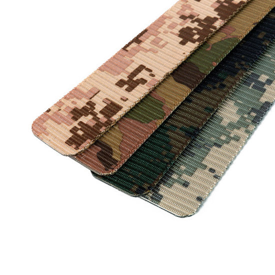 Image de Vert - Sangle durable en toile de nylon de camouflage pour accessoires de vêtements de bricolage de ceinture 110 cm, 1 pièce