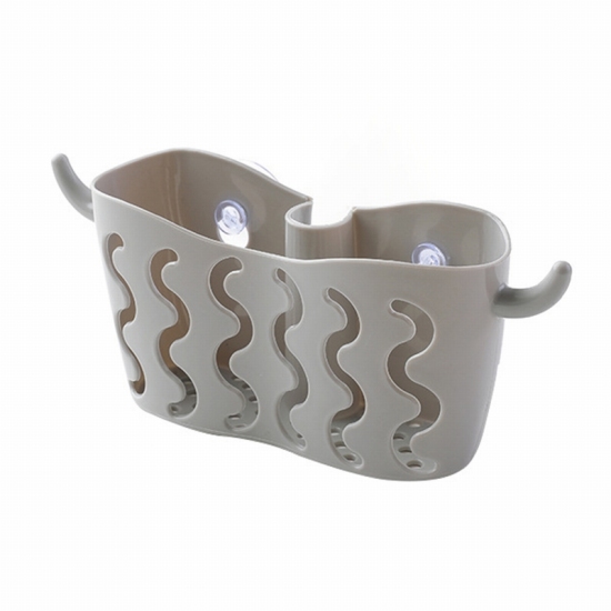 Picture of Plastic Drain basket Gray 15.2cm x 8.2cm, 1 Piece