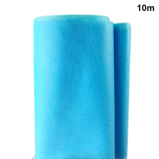 Picture of Blue - 10M Disposable Meltblown Cloth Mask Filter Mask Cloth for Filtering Mask DIY Mask Making Supplies 17.7cm Wide