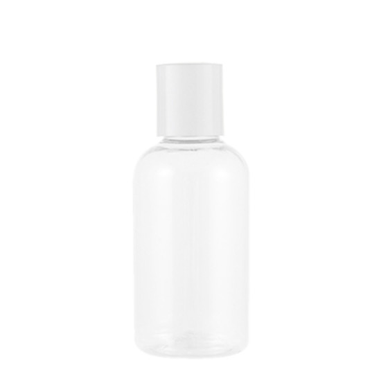 Изображение White - 75ml Empty Cosmetic Bottles Refillable Plastic Tubes Bottles Squeeze Lotion Bottles with Flip Cap for Home Outdoor