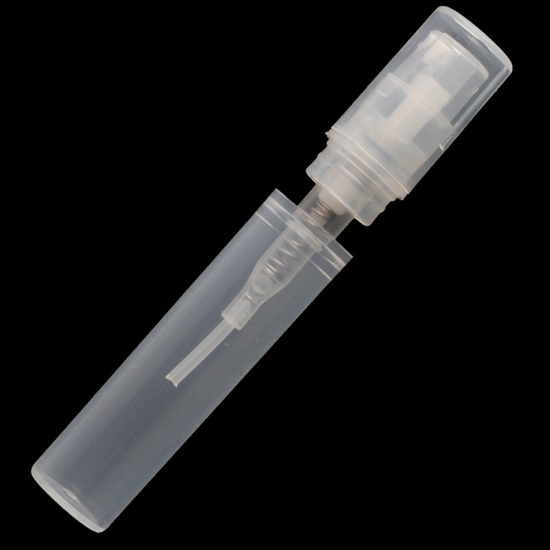 Bild von ( 5ml ) ABS Plastik Parfüm Spraydose Transparent 10.1cm x 1cm, 1 Stück