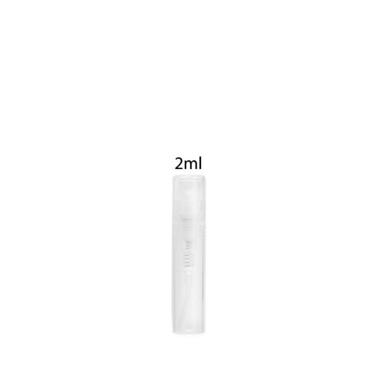 Picture of ( 2ml ) PP Refillable Perfume Atomizer Empty Spray Bottle Transparent Clear 5.6cm x 1.2cm, 1 Piece