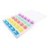 Picture of Mixed - Portable Plastic Sewing Machine Bobbins with Storage Case (25 Pcs/Box)