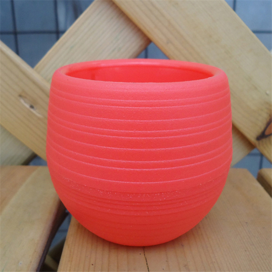 Image de Fuchsia - Pots de plantes à fleurs Design de pot de jardinage avec réservoir de stockage d'eau
