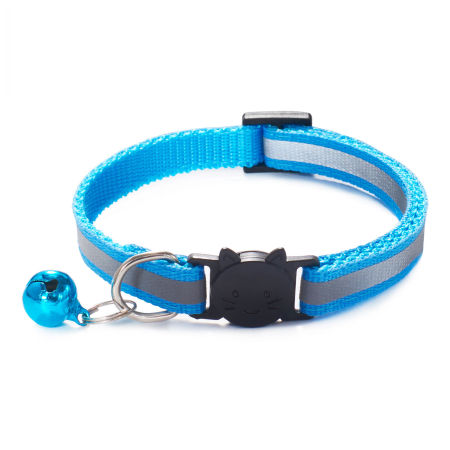 Picture of Reflective Cat Collar Pet Supplies With Breakaway Buckle Bell