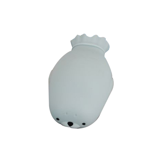 Изображение Skyblue - 450ml Environmentally Friendly Food Grade Silicone Seal Animal Hand Warmer Hot Water Bottle, 1 Piece