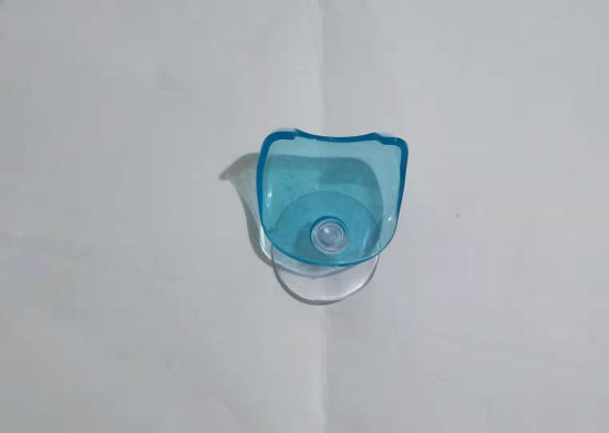 Picture of Light Blue - Shaver Toothbrush Holder Rack Vacuum Suction Cup Bathroom Wall Supplies 5x1.5cm, 1 Piece