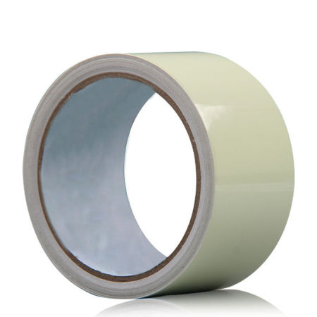 Picture of Neon Green - DIY Warning Glow In The Dark Luminous Tape For Ladder Skirting Wall Sticker Home Decoration 5cm, 1 Roll（3M）