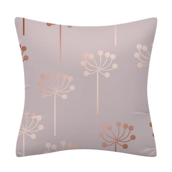 Picture of Rose Gold - 10# Peach Skin Pillowcase Home Textile Accessories 45x45cm, 1 Piece