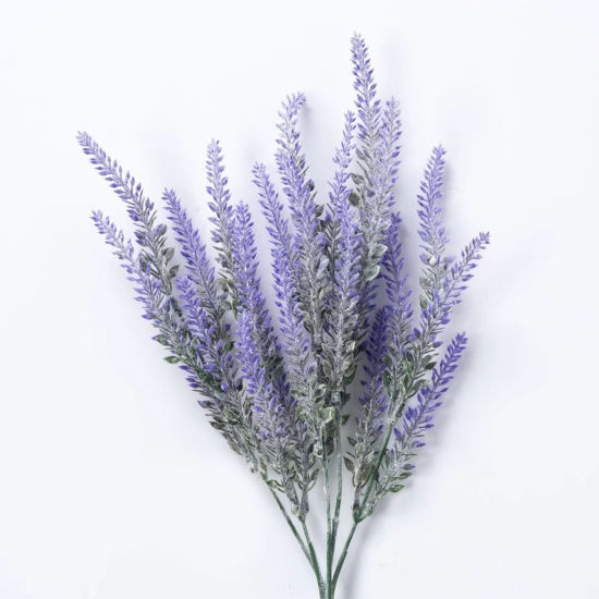 Image de Violet - Décoration De Maison De Fleurs De Lavande Artificielles 38 Cm, 1 Pièce