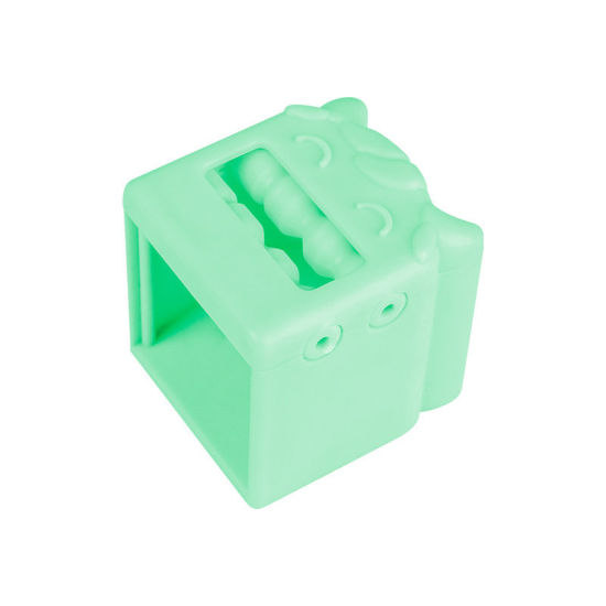 Изображение Green - Mini Lazy Household Melon Seed Opener Peeling Device 4.5x4.6x4.8cm, 1 Piece