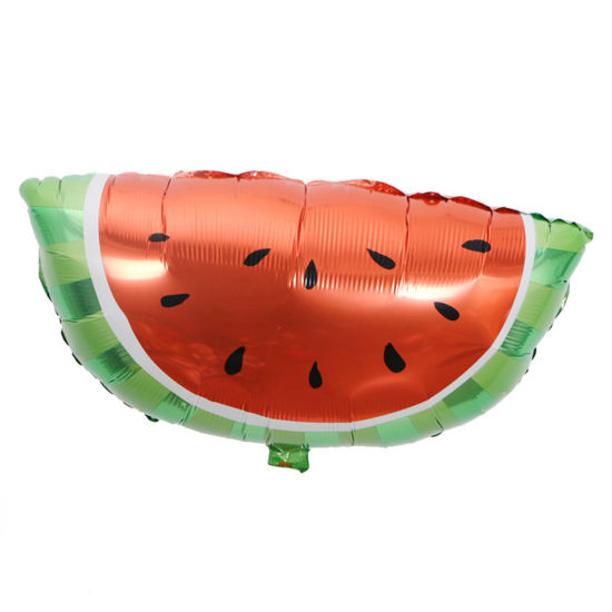 Изображение Red - Watermelon Mexican Aluminium Foil Balloon Party Decorations 48x67cm, 1 Piece