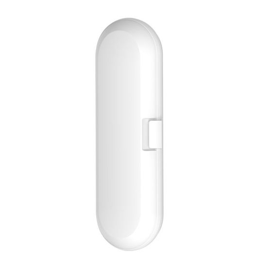Bild von Weiß-PP Frosted Electric Zahnbürste Travel Aufbewahrungsbox für Xiaomi 21,5 x 8,0 x 4,5 cm, 1 Stück