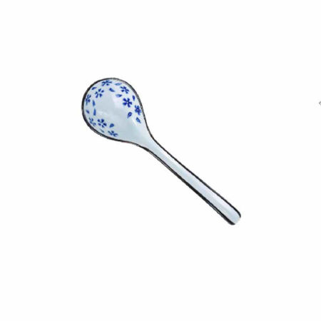 Picture of Flower Japanese Style Ceramic Spoon Tableware
