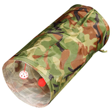 Изображение Cat Tunnel Interactive Pet Toy Collapsible Durable Portable Tear-Resistant Keep Your Pets Stimulated Active And Happy