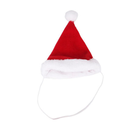 Picture of Christmas Pet Cat Dog Clothes New Year Dress Up Cosplay Costume