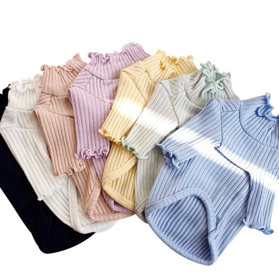 Image de Rose - Pull tricoté acrylique printemps et automne XL pour accessoires pour animaux de compagnie, chat, chien, 1 pièce