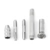 Picture of (2mm-0.5mm) Carbon Steel Mini Manual Hand Twist Drill Bits Set Rotary Tools With 10 Pins Silver Tone 9cm x 1cm, 1 Set