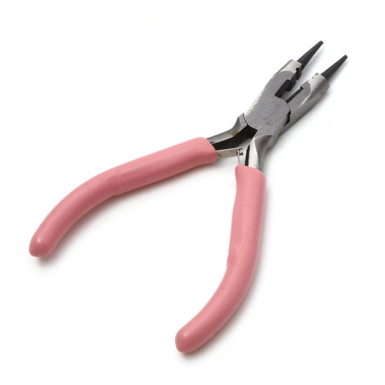 Picture of Steel Rosary Pliers Jewelry Tools Pink 11.8cmx 7.8cm, 1 Piece