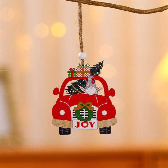 Bild von Weihnachten Hänge Dekoration Auto Gesichtsloser Gnome-Elf 1 Stück