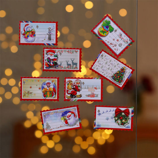 Bild von Glückwunschkarte Rechteck Weihnachten 1 Set