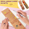 Bild von Papier Schmuck Ohrringe Display Karte Braun 1 Set