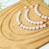 Bild von 1 Stück Bambus Perlentablett für DIY-Schmuck, Halskette, Armband, Perlendesign, Aufreihzubehör, Bastelbrett Rechteck Naturfarben 38cm x 29cm