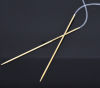 Picture of (US1 2.25mm) Bamboo Circular Knitting Needles Natural 120cm(47 2/8") long, 1 Pair