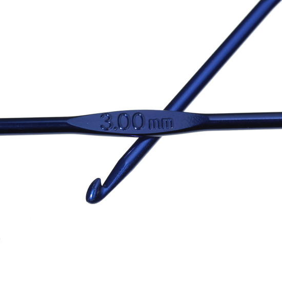 Изображение Крючки для вязания из Алюминии Цвет Случайно 3мм Длина 15см, 5 шт/уп