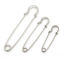 Picture of Silver Tone Stitch Holders Brooch Pin 5.6cm, 7.4cm, 10cm, 1 Set