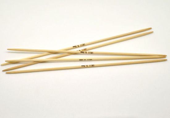 Picture of 5.5mm Bamboo Afghan Tunisian Crochet Hook Needles 85cm(33 4/8") long, 1 PCs