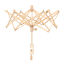 Picture of Umbrella 24\" New Wooden(Birch) Swift Yarn Winder HOLDER