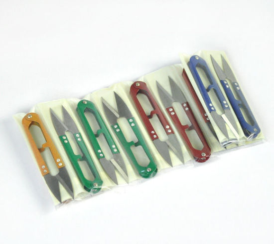 Изображение Смешанные Мини Швейные Ножницы 11cm x 2.5mm,проданные 12 шт