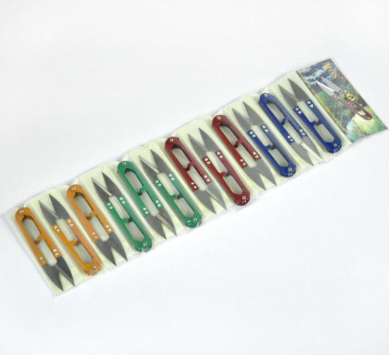 Изображение Смешанные Мини Швейные Ножницы 11cm x 2.5mm,проданные 12 шт