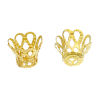 Picture of Alloy Filigree Beads Caps Cup Gold Plated (Fits 8mm-10mm Beads) 9mm x 7mm, 260 PCs