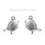 Imagen de Aleación del Cinc 3D Charms Pájaro de Madre Plata Antigua 21mm x 19mm, 10 Unidades