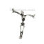 Picture of Zinc Based Alloy Connectors Findings Skeleton Skull Antique Silver Color 52mm x 41mm, 3 PCs