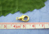 Picture of Zinc Based Alloy Lobster Clasps Gold Plated 14mm x 7mm, 50 PCs