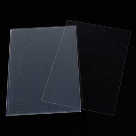 Plastic Shrink Plastic Rectangle Clear 29cm(11 3/8") x 20cm(7 7/8"), 3 Sheets