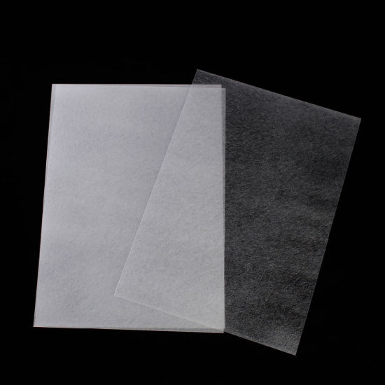 Bild von ABS Plastik Schrumpffolie Rechteck Transparant 29cm x 20cm , 3 Blätter