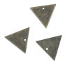 Picture of Brass Charms Geometric Triangle Antique Bronze 14mm( 4/8") x 12mm( 4/8"), 10 PCs                                                                                                                                                                              